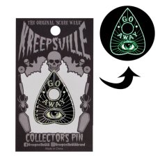 画像1: GO AWAY GLOW PLANCHETTE ENAMEL / ピン【KREEPSVILLE 666】 (1)