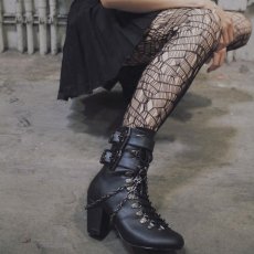 画像10: [取り寄せ]VIVIKA-128 / バックルヒールブーツ【DEMONIA】 (10)