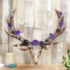 画像1: 🔥SALE🔥Antlers of Eden 45cm / 禁断のエデンの角 -鹿頭骨- / 壁掛けオーナメント【NEMESIS NOW】 (1)