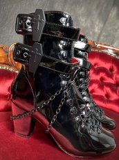 画像15: [取り寄せ]VIVIKA-128 / バックルヒールブーツ【DEMONIA】 (15)