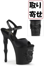 画像1: [取り寄せ]RAPTURE-809 / ミュール / スカルヒールパンプス【Pleaser】 (1)