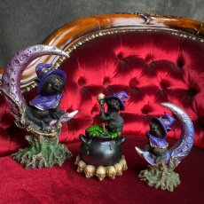 画像10: Grimalkin / Mサイズ / 三日月 / オーナメント【NEMESIS NOW】 (10)