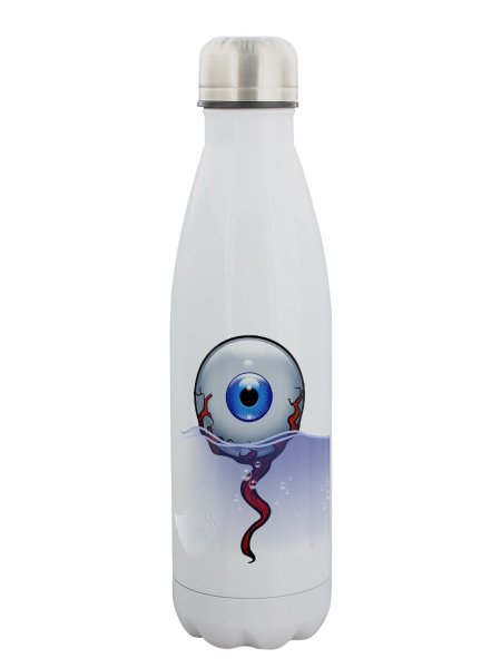 画像1: Floating Eyeball Stainless Steel Water Bottle / エコボトル【GRINDSTORE】 (1)