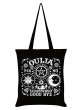 画像1: Ouija Board Black Tote Bag / エコバッグ【GRINDSTORE】 (1)