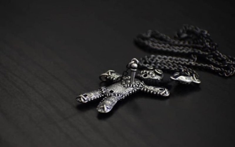 Voodoo Doll/ネックレス【Alchemy Gothic】 | Spider Rock Web