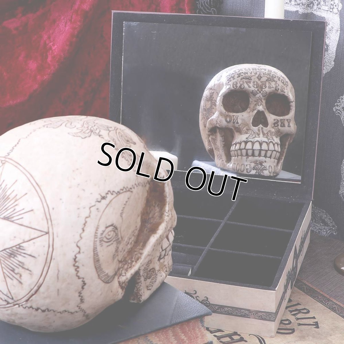 画像6: Jewellery Box Spirit Board 25cm / white / 小物入れ【NEMESIS NOW】 (6)