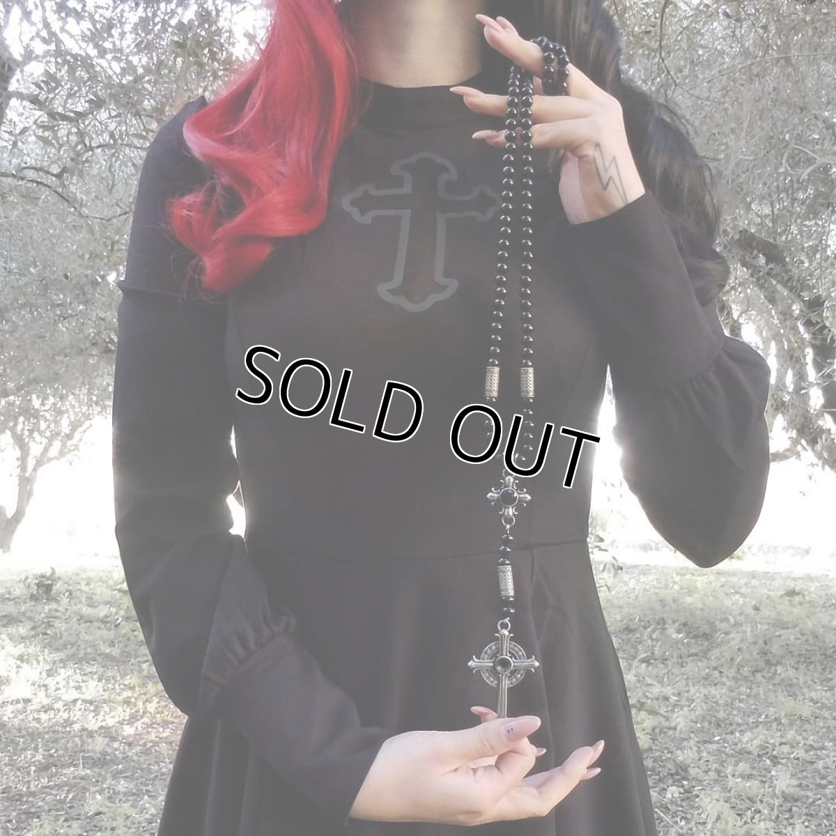 画像16: Rosa Noctis / ロザリオネックレス【KILL STAR】 (16)