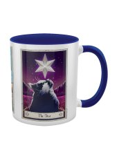 画像3: Deadly Tarot Felis - The Moon, The Sun 2-Tone Mug / cat / マグ【GRINDSTORE】 (3)