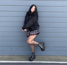 画像16: [取り寄せ]ASHES-55 / black / 厚底ブーツ【DEMONIA】 (16)