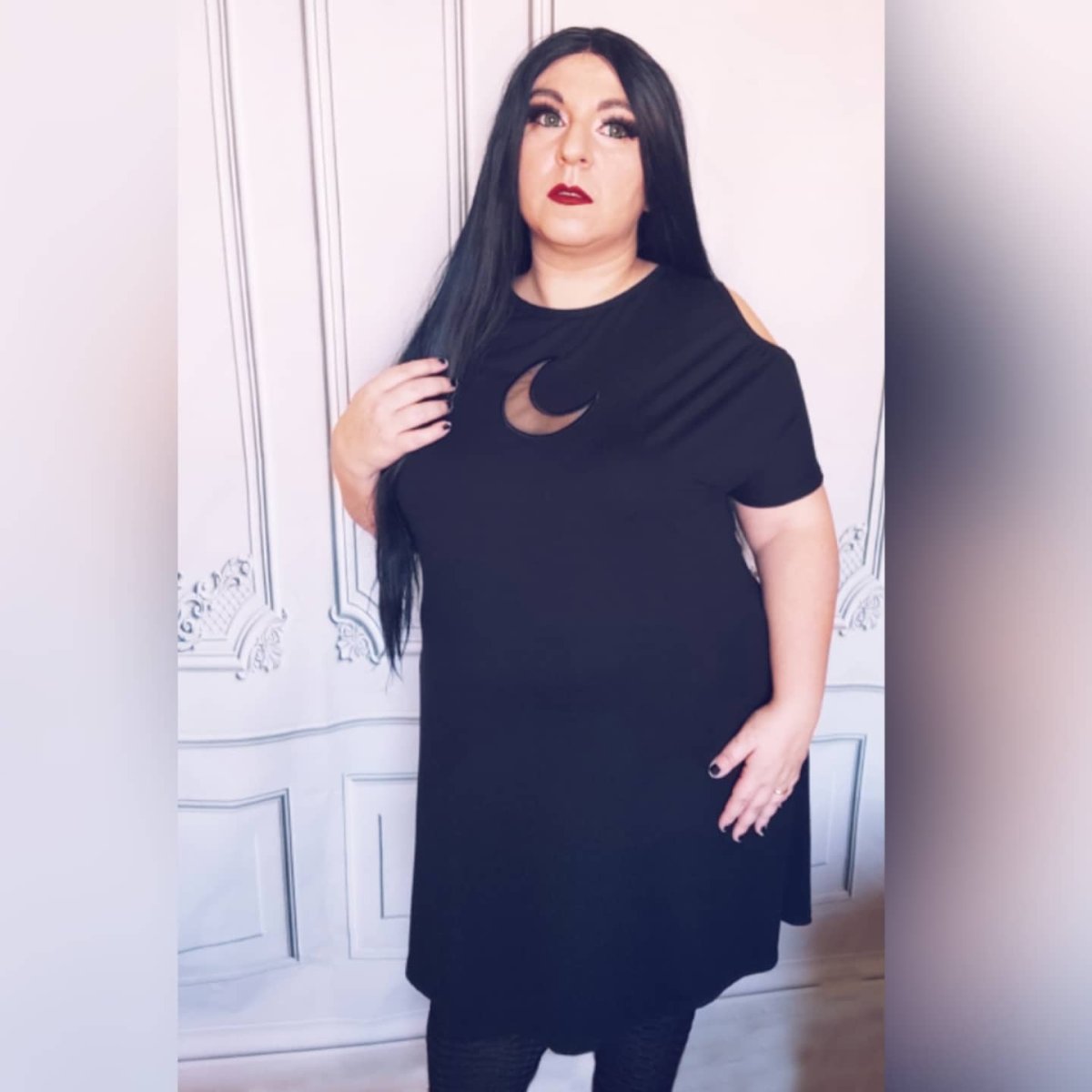 画像14: Crescent Dress/コールドショルダー/チュニック【Restyle】 (14)