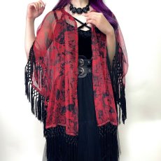 画像4: DEVIL DISGUISE MESH CAPE / ケープ【KREEPSVILLE 666】 (4)