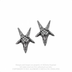 画像1: BAPHOMET STUDS / ピアス【Alchemy Gothic】 (1)