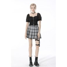 画像8: Rock doll lace up waist pin zip top / トップス【DARK IN LOVE】 (8)