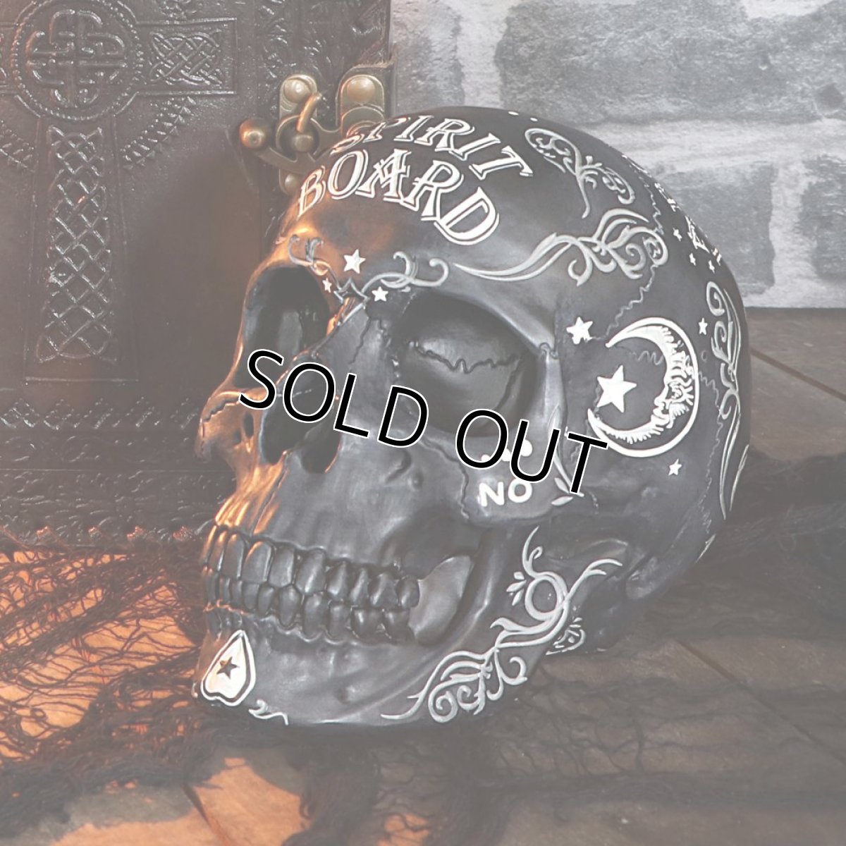 画像1: Spirit Board Skull 20cm / オーナメント【NEMESIS NOW】 (1)