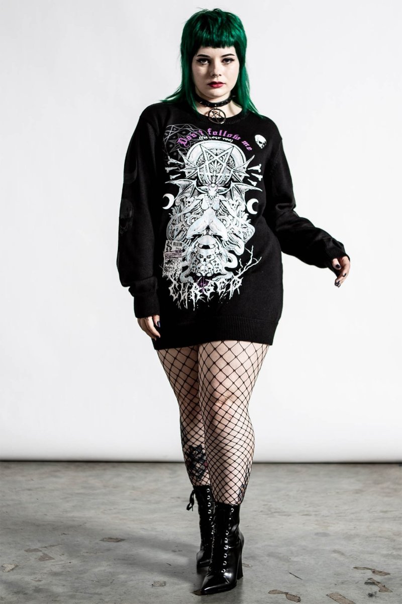 画像9: 🔥SALE🔥Cursed Knit Sweater / ニットトップス【KILL STAR】 (9)