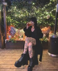 画像19: [取り寄せ]CAMEL-203 / ビーガンレザー / 厚底シューズ【DEMONIA】 (19)