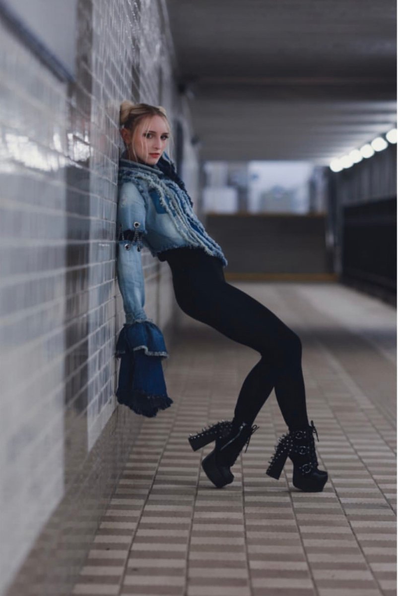 画像19: [取り寄せ]CHARADE-100 / 厚底ブーツ【DEMONIA】 (19)