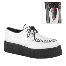 画像2: [取り寄せ]MENS / V-CREEPER-502 / White / ラバーソール【DEMONIA】 (2)