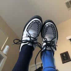 画像8: [取り寄せ]MENS / V-CREEPER-502 / White / ラバーソール【DEMONIA】 (8)