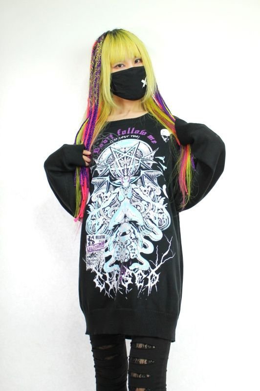 🔥SALE🔥Cursed Knit Sweater / ニットトップス【KILL STAR