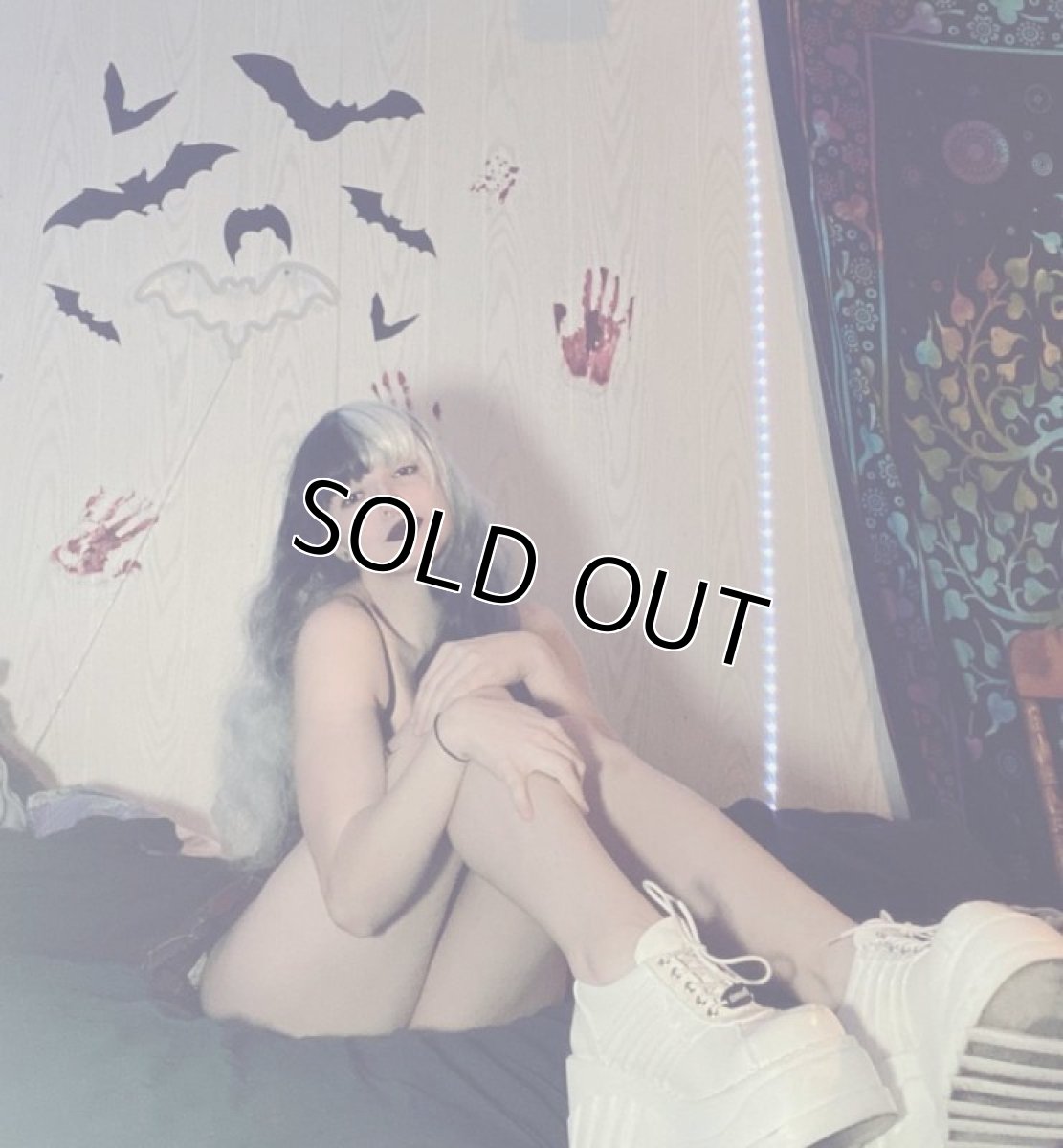 画像18: [即納]STOMP-08 / White / 厚底スニーカー【DEMONIA】 (18)