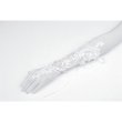 画像6: Women white embroider wedding gloves / グローブ【DARK IN LOVE】 (6)