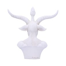 画像4: 🔥SALE🔥Baphomet Bust 33.5cm/ White / オーナメント【NEMESIS NOW】 (4)