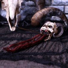 画像1: Bite Your Tongue Incense Burner 26.7cm / インセンスホルダー【NEMESIS NOW】 (1)