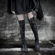 画像7: [取り寄せ]EMILY-375 / ニーハイブーツ【DEMONIA】 (7)