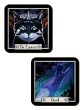 画像2: The Magician / Deadly Tarot Felis - 4 Piece Coaster Set / cat / コースター【GRINDSTORE】 (2)