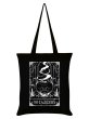 画像1: The Cauldron Tote Bag - Deadly Tarot / Black / エコバッグ【GRINDSTORE】 (1)
