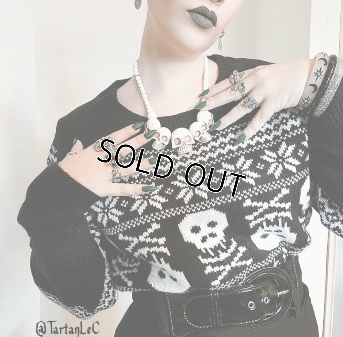 画像7: SKULL COLLECTION / White / ネックレス【KREEPSVILLE 666】 (7)