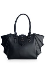 画像1: ANNABELLE HANDBAG / BLACK / ハンドバッグ【Banned Apparel】 (1)