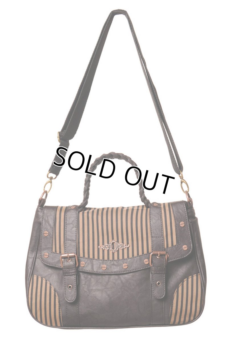 画像1: STRANGE MACHINES HANDBAG / ハンドバッグ【Banned Apparel】 (1)