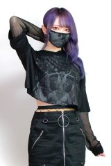 🔥SALE🔥Dark Forces Cropped Hoodie / クロップパーカー【KILL STAR】