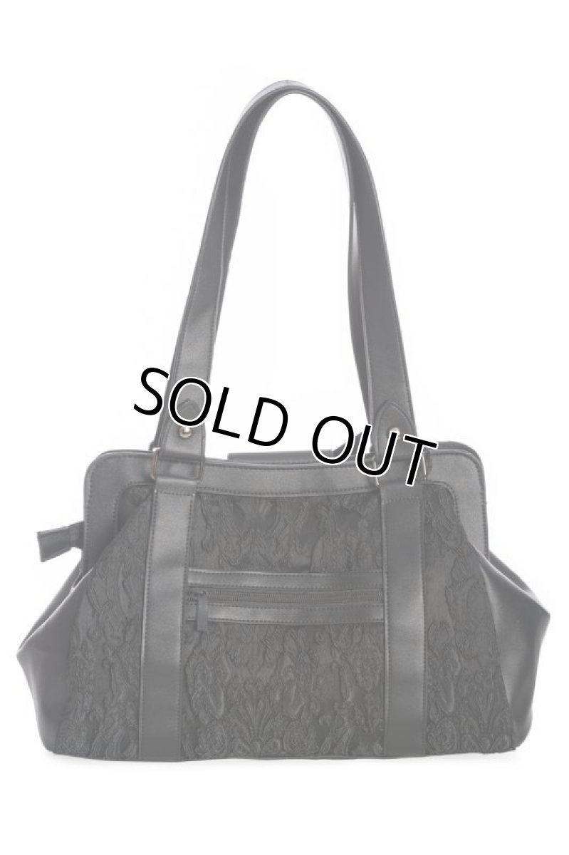 画像3: MAPLESAGE HANDBAG / ブラック / ハンドバッグ【Banned Apparel】 (3)