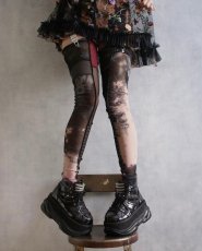 画像6: [取り寄せ]MENS / NEPTUNE-100 / Black Glitter / 厚底スニーカー【DEMONIA】 (6)
