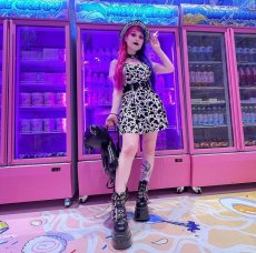 画像18: [取り寄せ]BEAR-104 / 厚底ブーツ【DEMONIA】 (18)