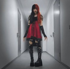 画像15: [取り寄せ]SHAKER-70 / ウェッジソール厚底ブーツ【DEMONIA】 (15)