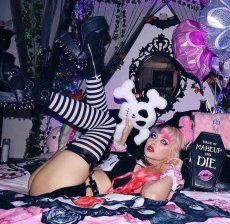 画像20: [取り寄せ]CHARADE-100 / 厚底ブーツ【DEMONIA】 (20)