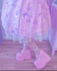画像10: [取り寄せ]WAVE-32 /厚底パンプス【DEMONIA】 (10)