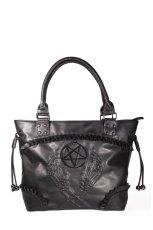 画像2: GREETING FROM THE OTHER SIDE BAG / ハンドバッグ【Banned Apparel】 (2)