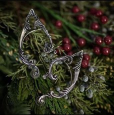 画像2: Arboreus Earwrap / RIGHT / フックピアス【Alchemy Gothic】 (2)