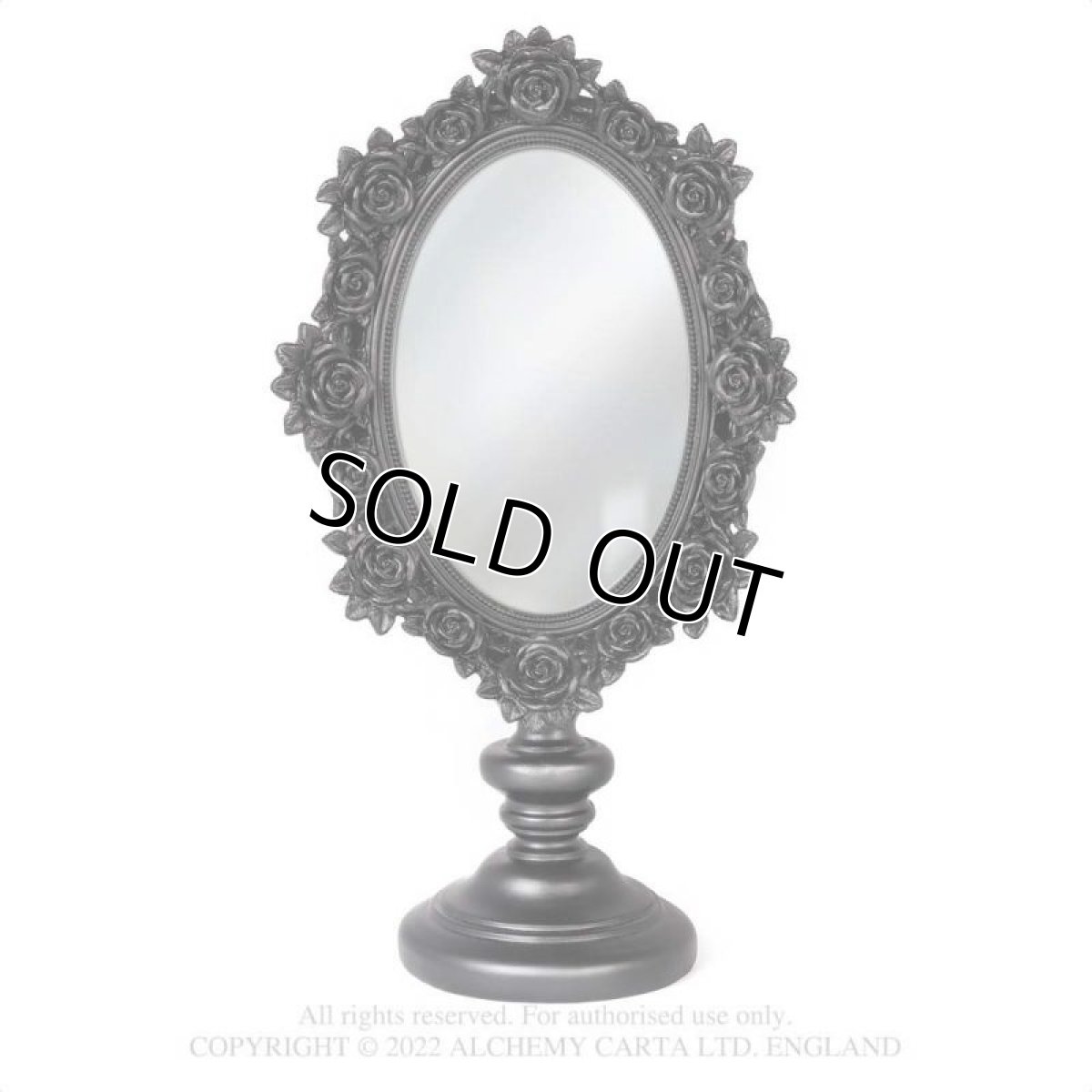 画像1: Black Rose Dressing / 卓上ミラー【Alchemy Gothic】 (1)