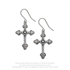 画像2: Gothic Devotion Crosses / ピアス【Alchemy Gothic】 (2)