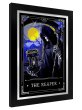 画像2: Deadly Tarot Legends - The Reaper Mirrored Tin Sign / 壁掛けミラー【GRINDSTORE】 (2)