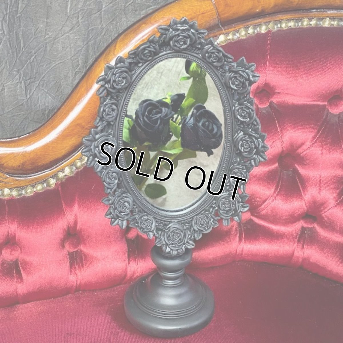 画像4: Black Rose Dressing / 卓上ミラー【Alchemy Gothic】 (4)