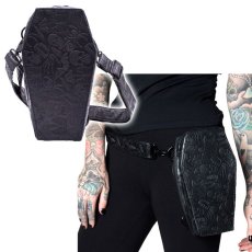 画像1: COFFIN HIP POUCH / ホラー柄 / ボディバッグ【KREEPSVILLE 666】 (1)