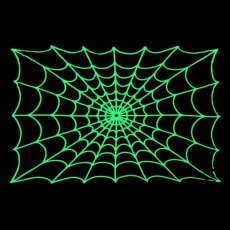 画像5: ⚡訳ありSALE⚡Less Than Perfect Spiderweb / 蓄光 / ブランケット【KREEPSVILLE 666】 (5)