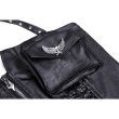 画像8: Punk cool bag-chest leatherette halter / ワンピース【DARK IN LOVE】 (8)